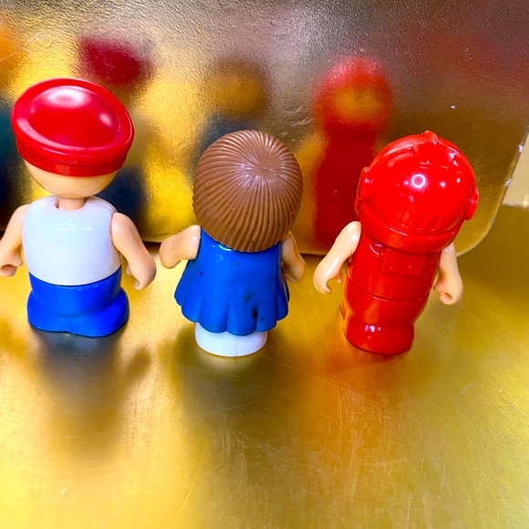 PLAYSKOOL LIL PLAYMATES 80’s GIRL, BOY, CONSTRUCTION WORKER, SPACE ASTRONAUTS 5 - Picture 8 of 11